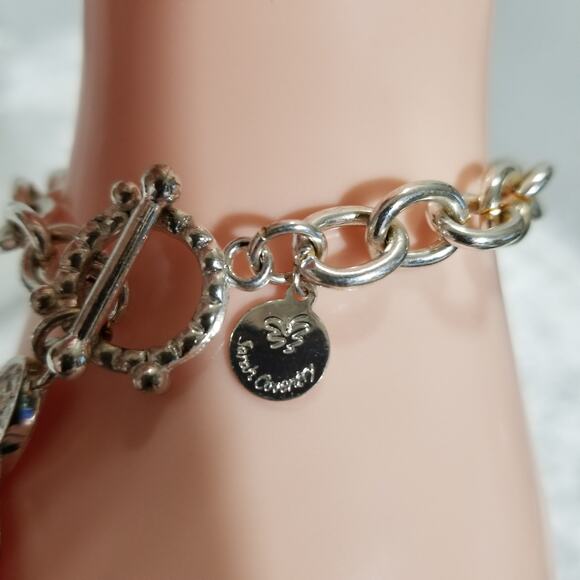 Sarah Coventry toggle bracelet with butterfly 1.1980 - Picture 3 of 10